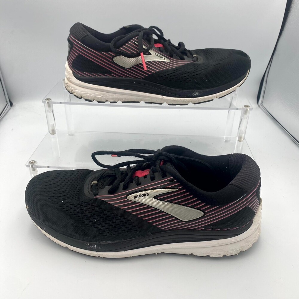 Brooks Addiction 14 1203061B050 Womens 9.5 B Sneaker Black Athletic Running Shoe